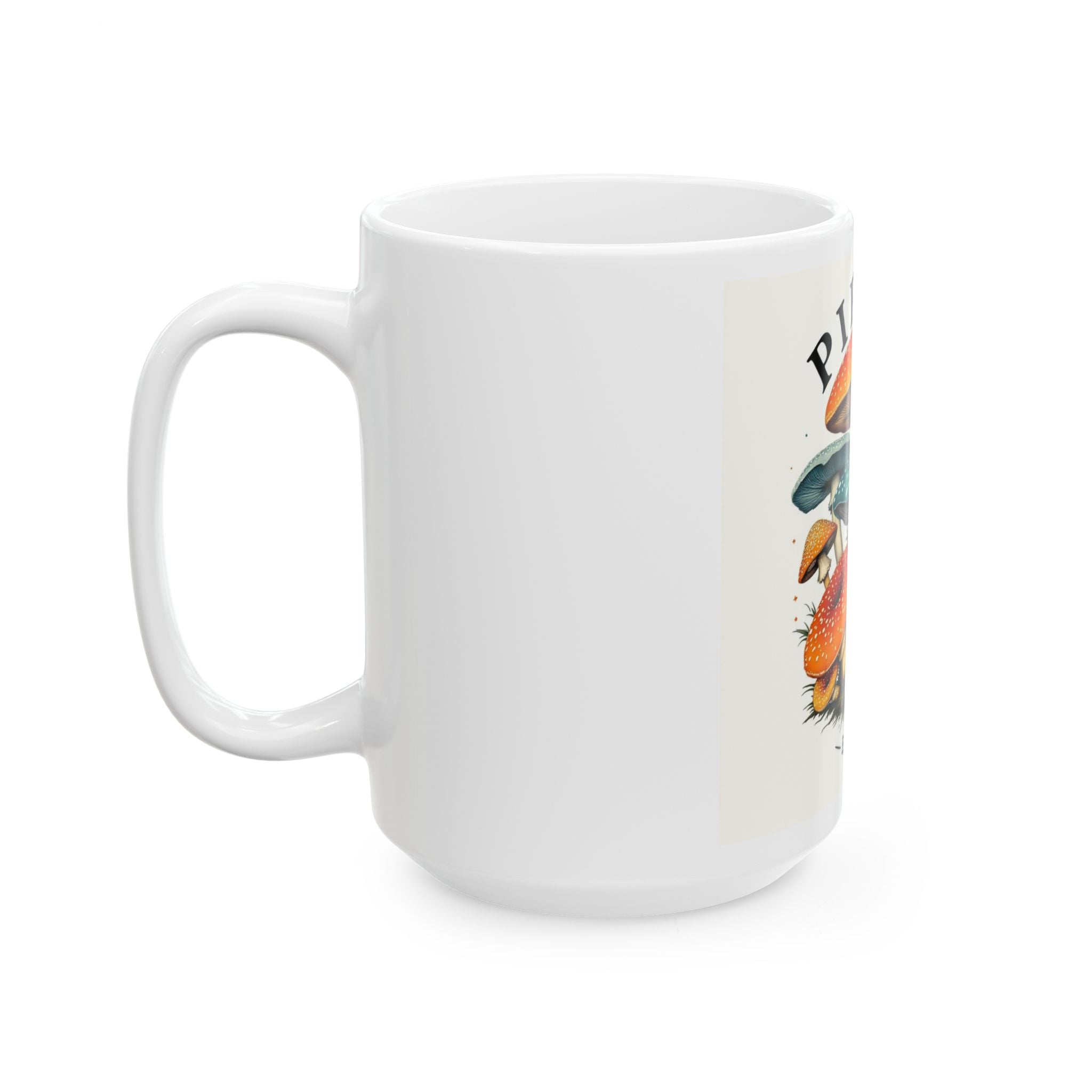 🌿 Piper’s Shroom Works Signature Mug – "Forest Family Edition" 🍄