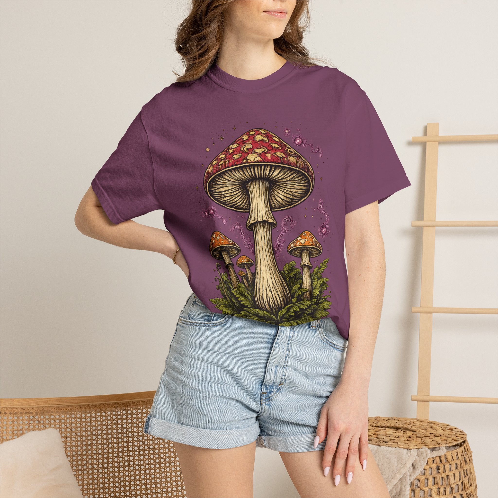 Mushroom Graphic T-Shirt