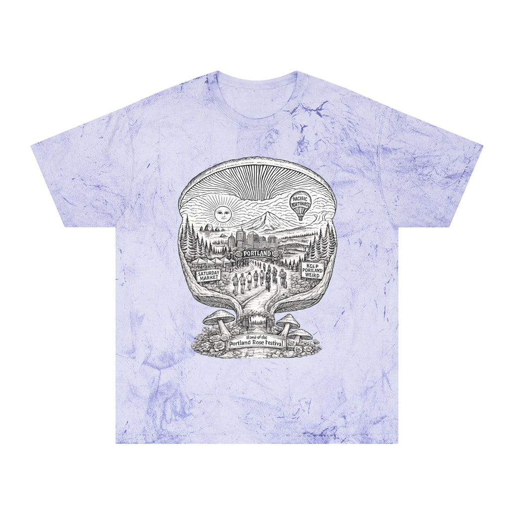 City: Portland Mushroom Adventure T‑Shirt