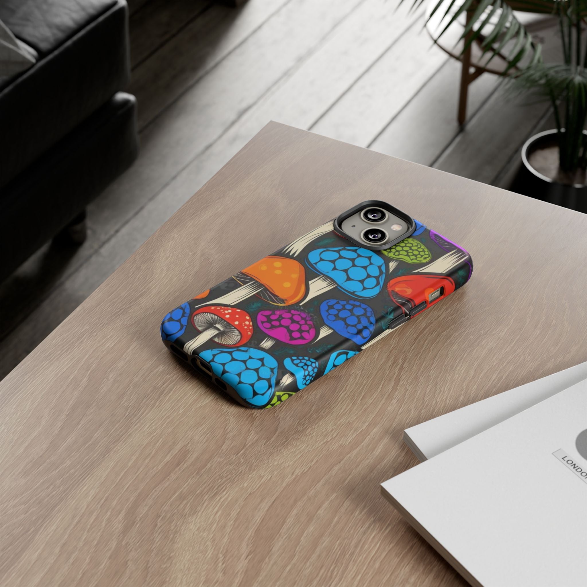 🍄 Shroom Pop iPhone Case – Protect Your Phone in Psychedelic Style 🌈📱