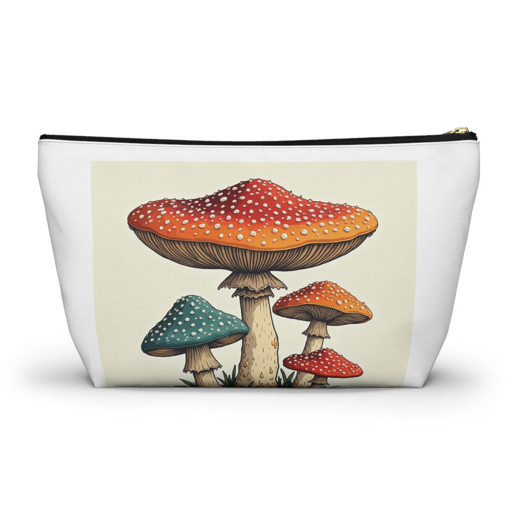 🍄 "Fungi Finds" Zipper Pouch – Carry the Magic with You  Because your essentials deserve a home that's just as enchanting.