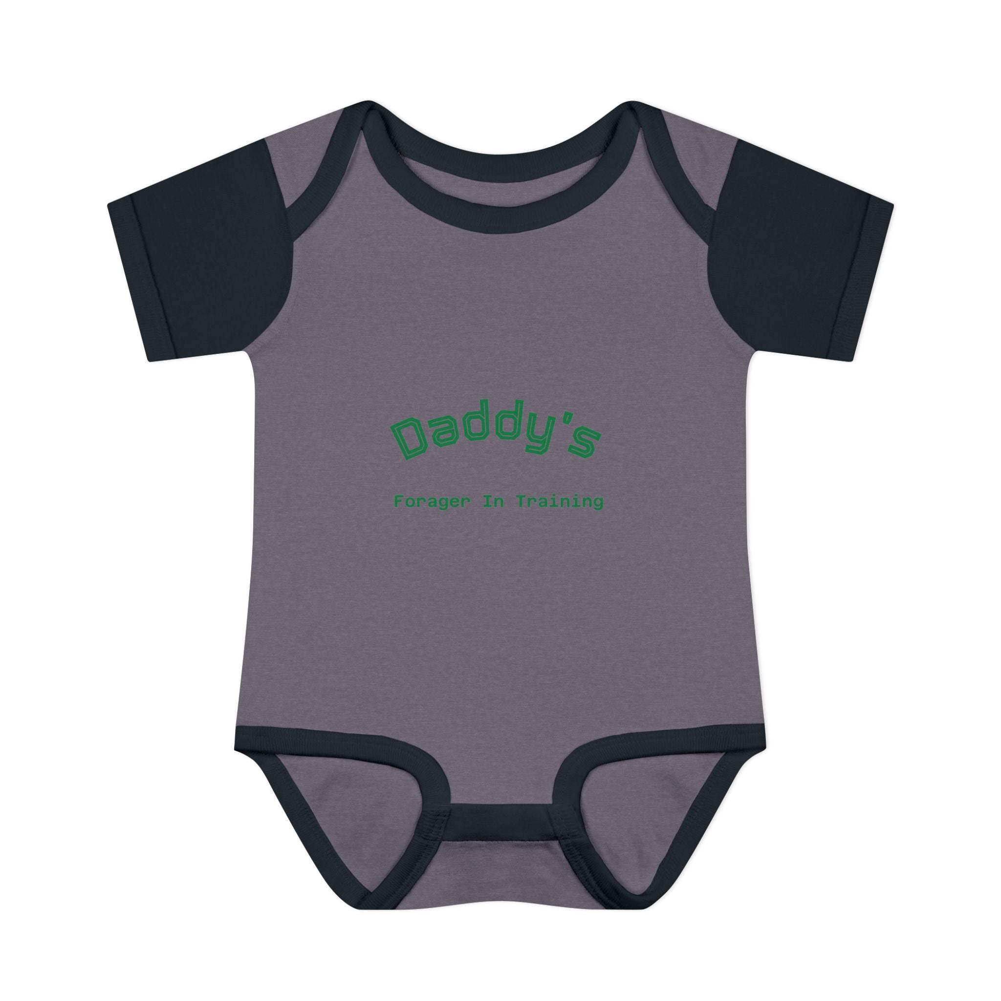 🍄👶 “Forest Friends” Baby Bodysuit One Piece