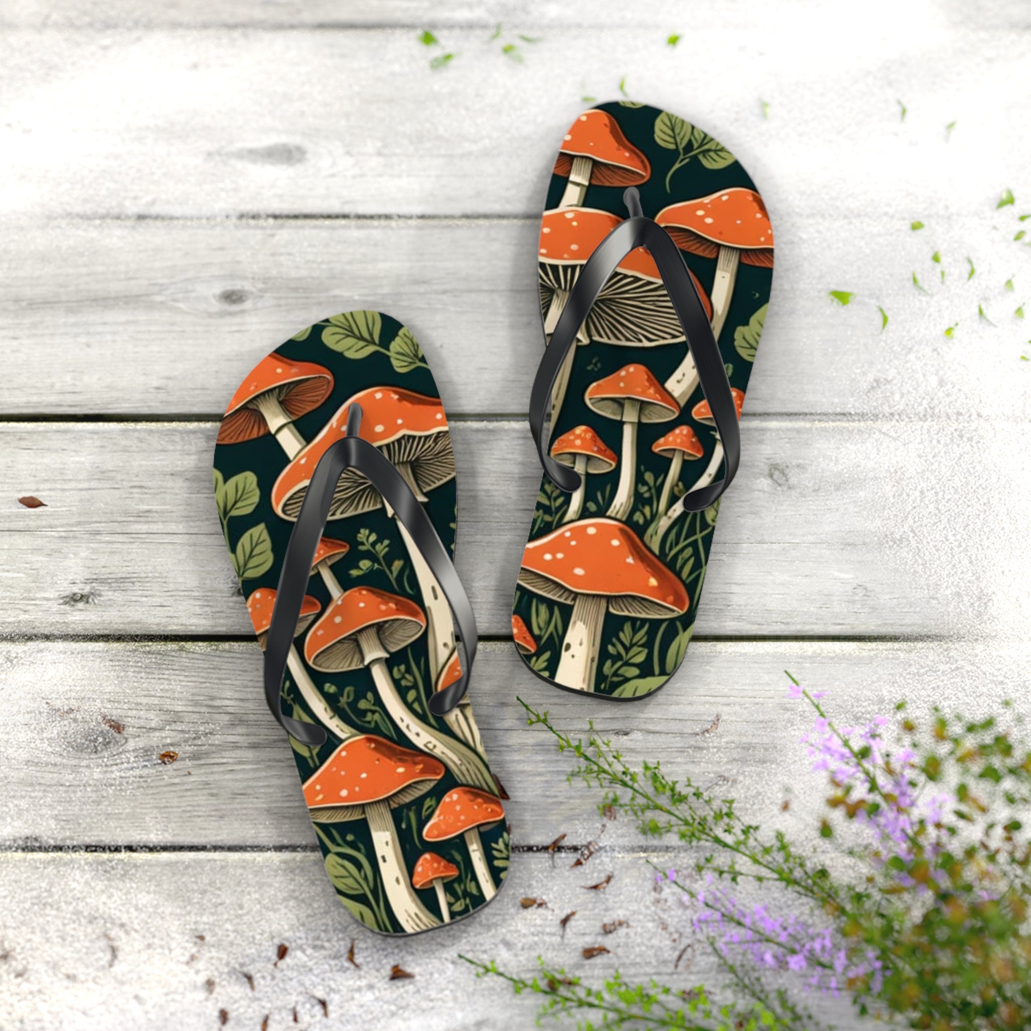 🩴 Shroom & Roam Flip-Flops 🍄