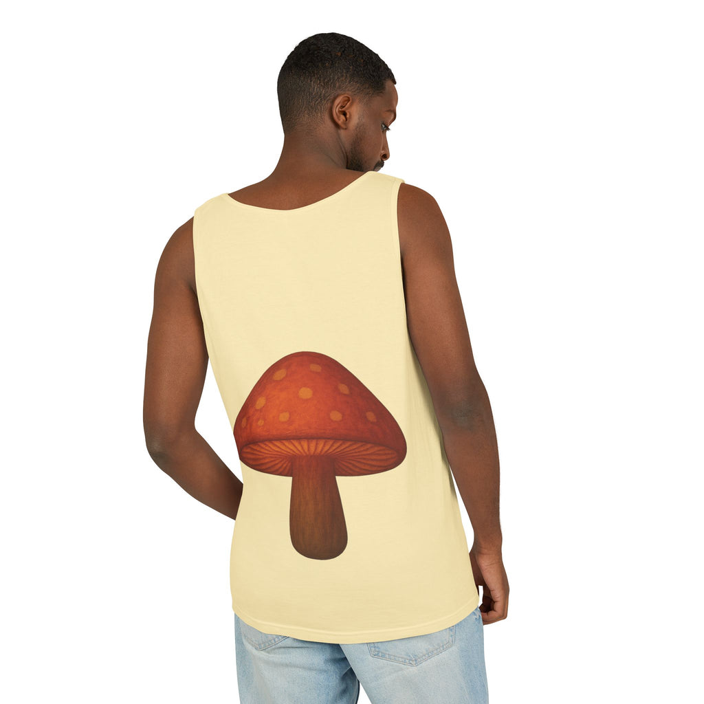 Portland Mushroom Tank Top — Vintage Forest Travel Graphic