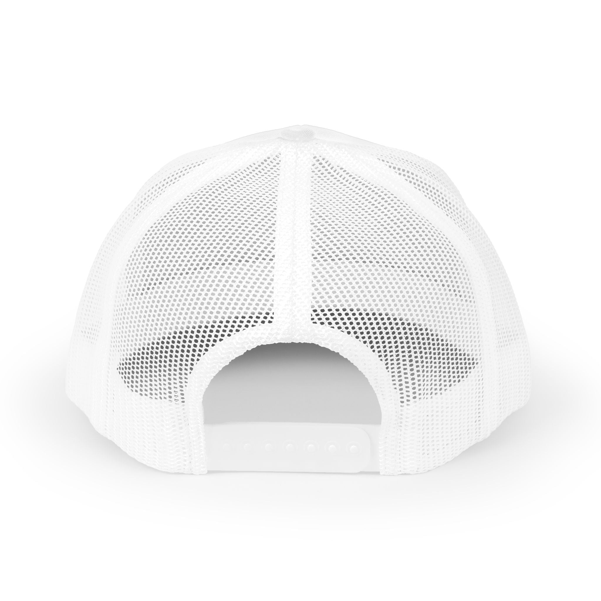 Retro Mushroom Trucker Hat — "Piper's" Vintage Patch Cap