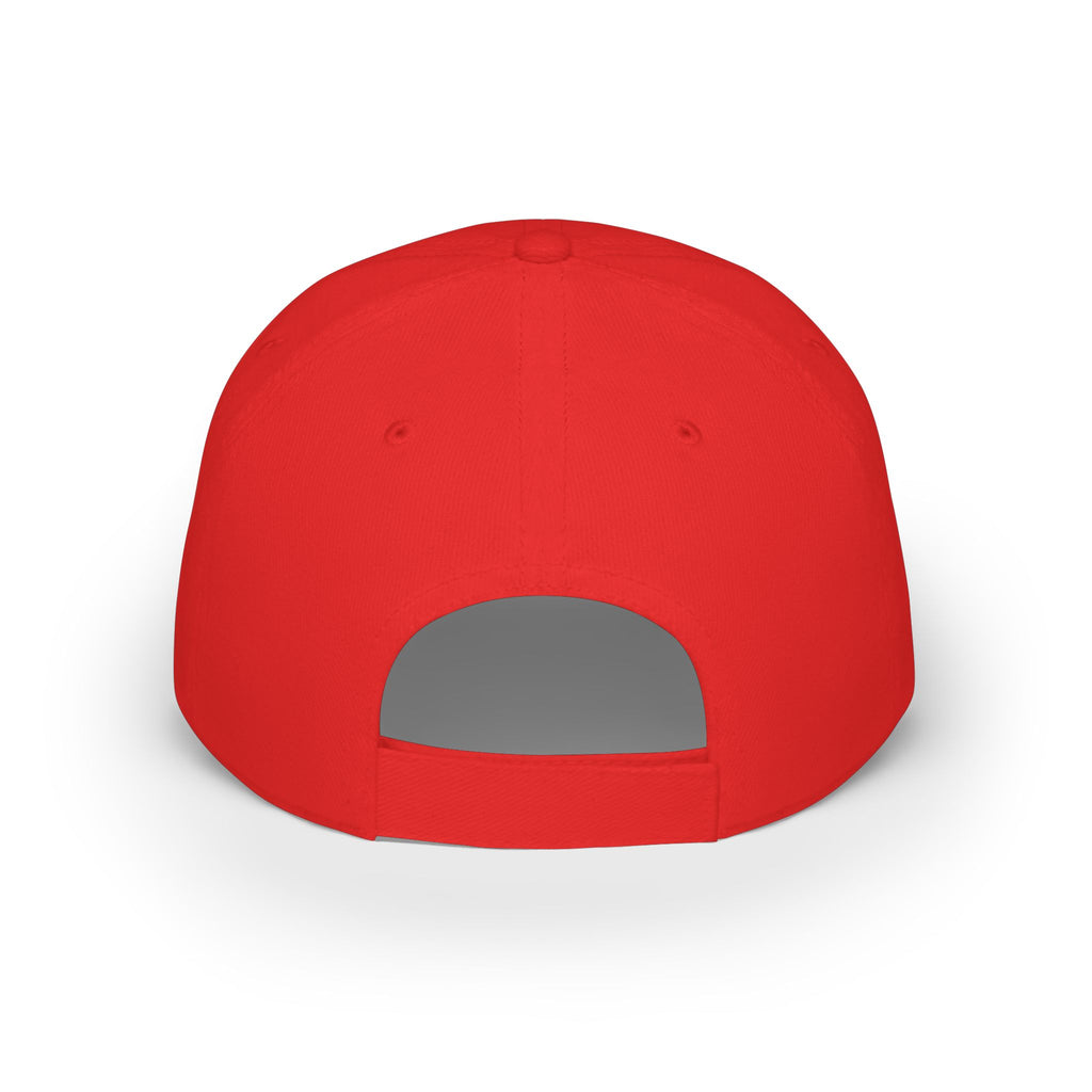 Mushroom Lovers Low Profile Baseball Cap — 'Shroom Squad' Vintage Fungi Design