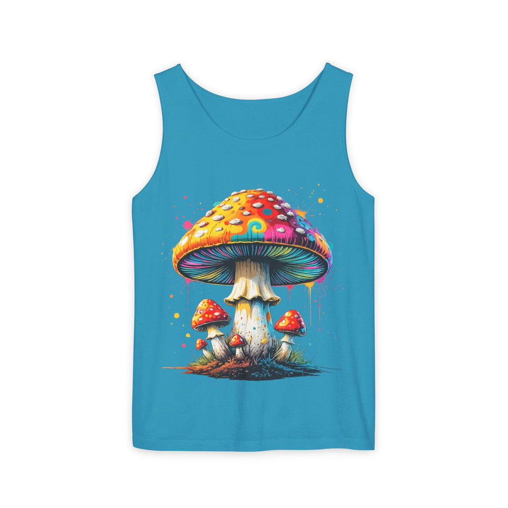 Mushroom Tank Top — Psychedelic & Portland Forest Graphic Tank