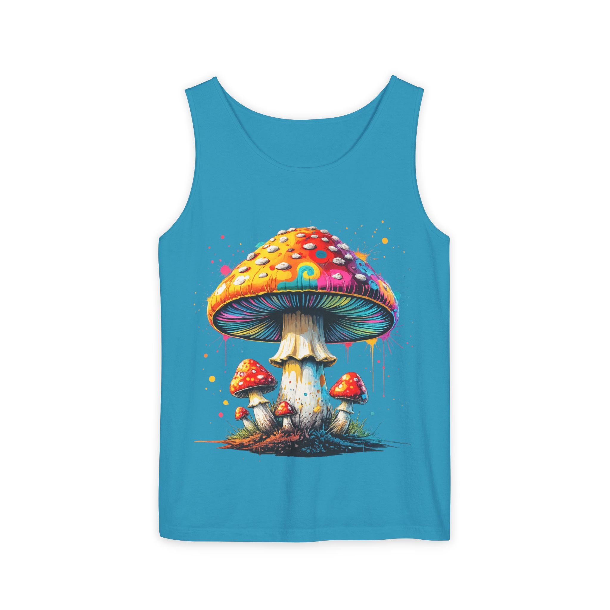 Mushroom Tank Top — Psychedelic & Portland Forest Graphic Tank