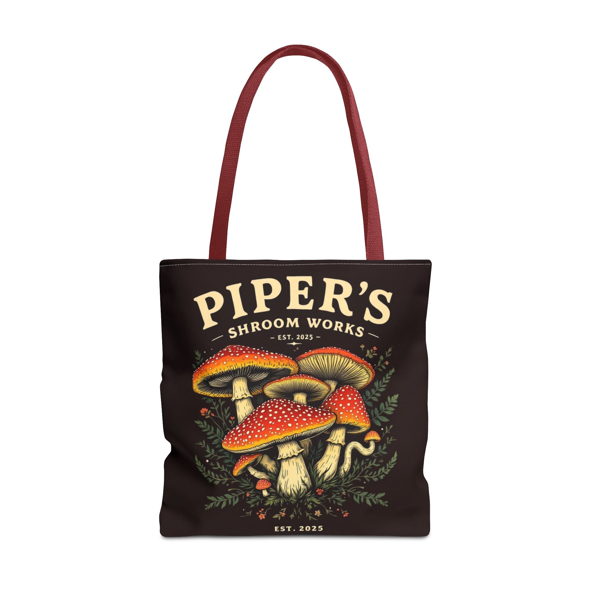 🍄 Piper’s Shroom Works Tote – Where Style Meets the Wild 🌿