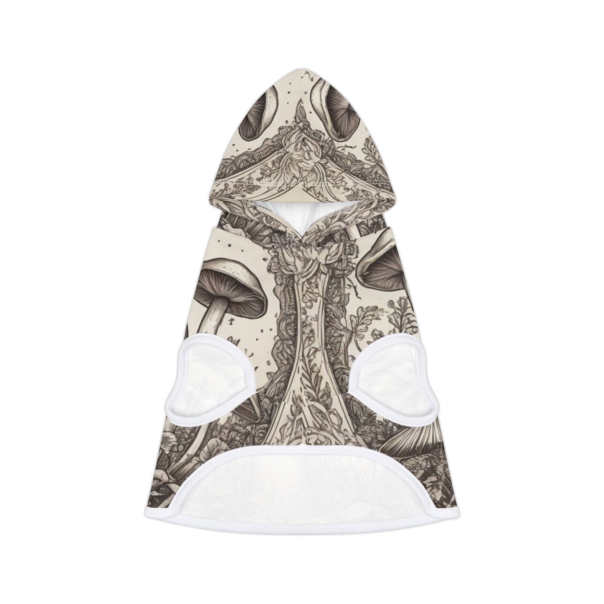 🍄 Enchanted Grove Pet Hoodie – Where Myth Meets Cozy Let your furry companion stroll through the woodland of dreams with this intricately illustrated Enchanted Grove Pet Hoodie.