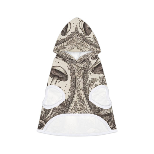 🍄 Enchanted Grove Pet Hoodie – Where Myth Meets Cozy Let your furry companion stroll through the woodland of dreams with this intricately illustrated Enchanted Grove Pet Hoodie.