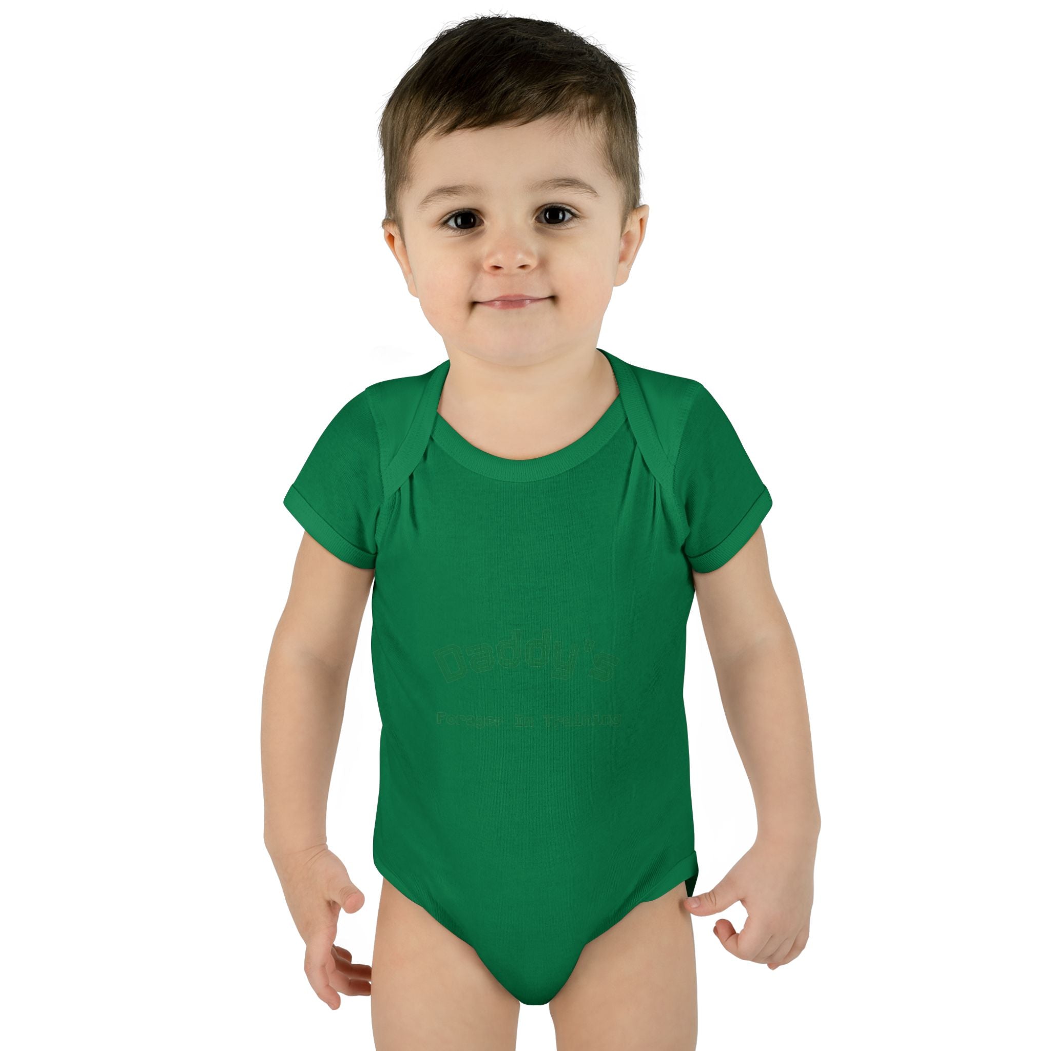 🍄👶 “Forest Friends” Baby Bodysuit One Piece