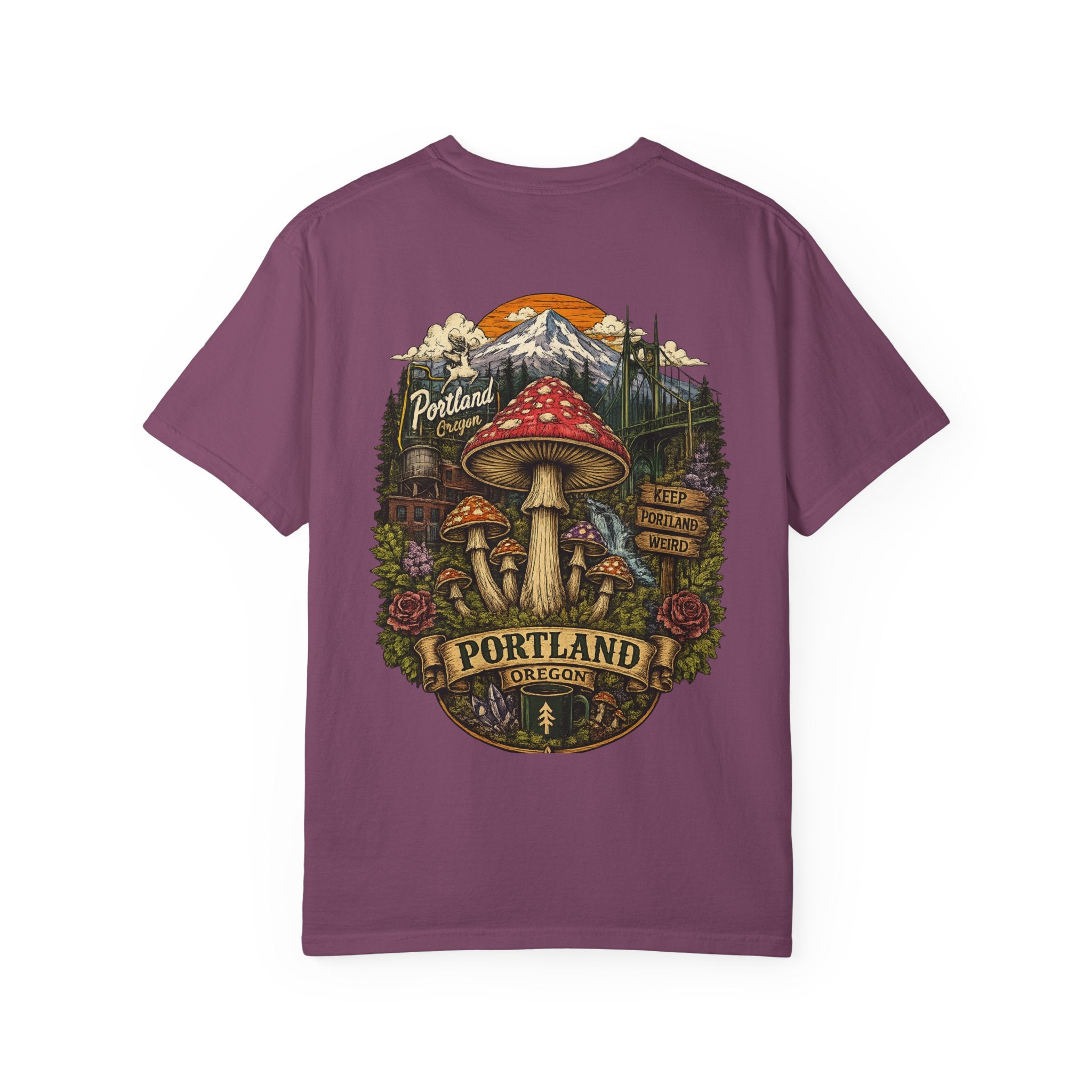 Mushroom Graphic T-Shirt