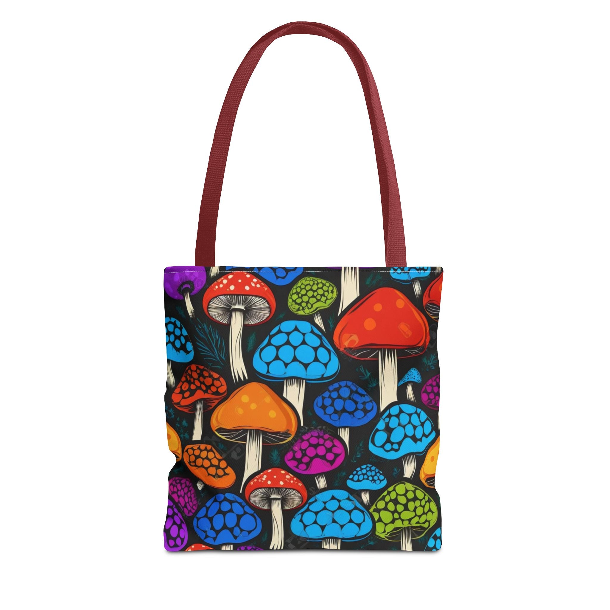 🌈 Color Pop Mushroom Tote – Carry Bold, Live Bright 🍄👜