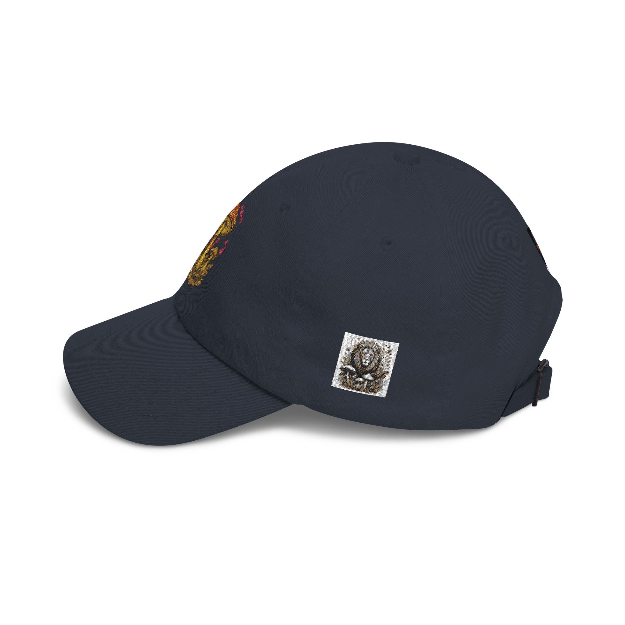 Mushroom Cluster Dad Cap — Psychedelic Nature Embroidered Baseball Hat