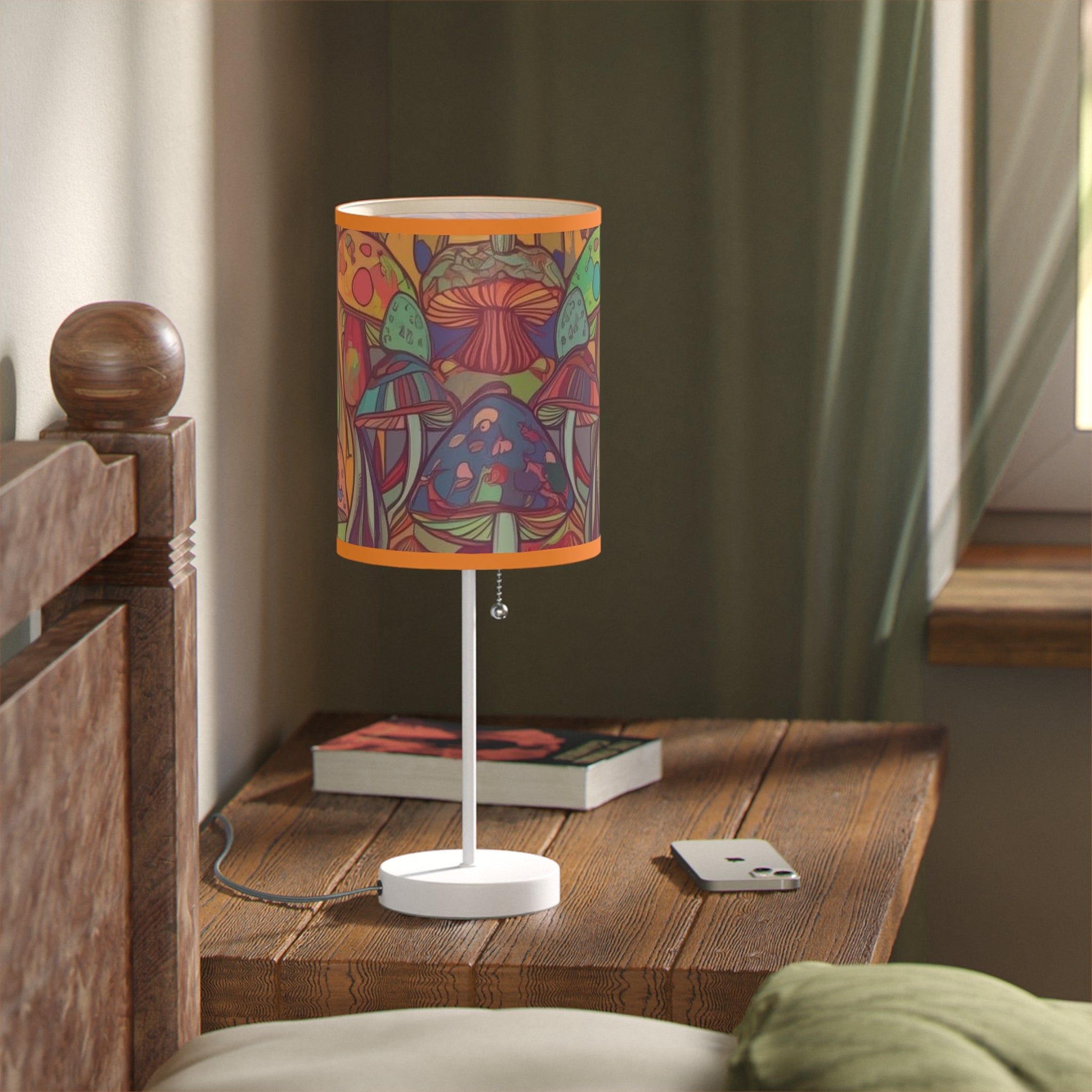 🍄🌈✨Enchanted Shroom Lamp – Mystical Glow for Your Space🍄✨💡