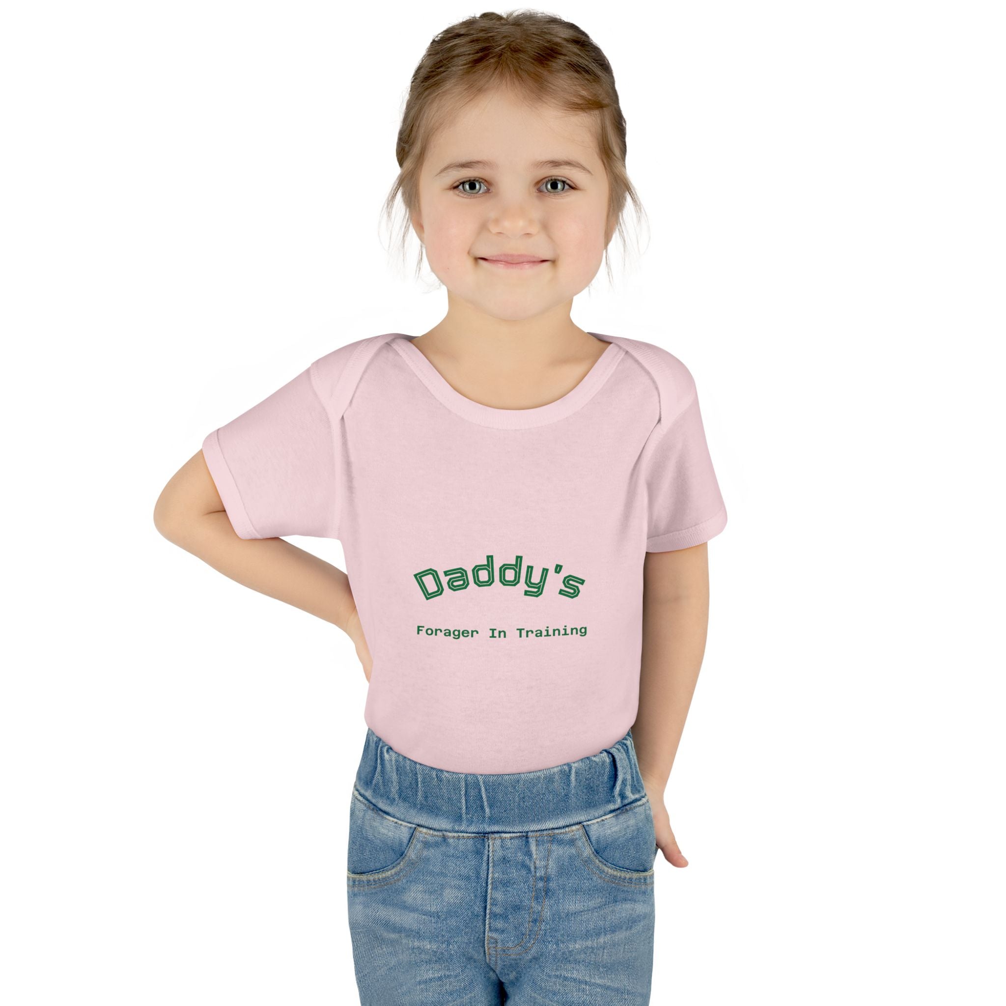 🍄👶 “Forest Friends” Baby Bodysuit One Piece