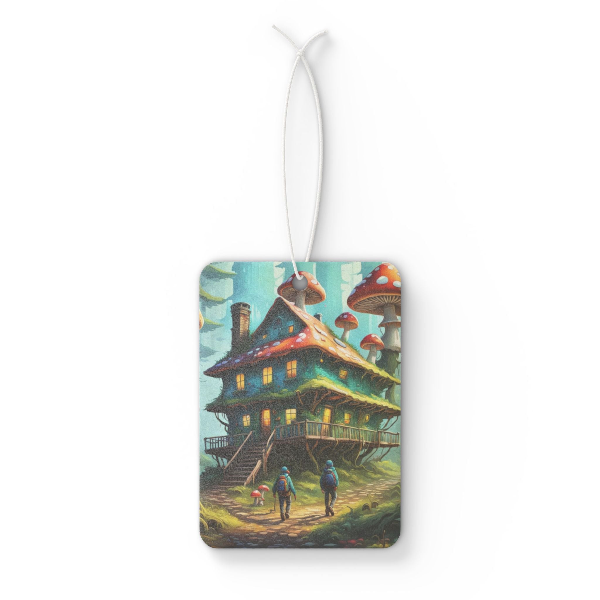 🏡🍄 “Mushroom Manor” Air Freshener – Enchanted Forest Cottage 🌲✨