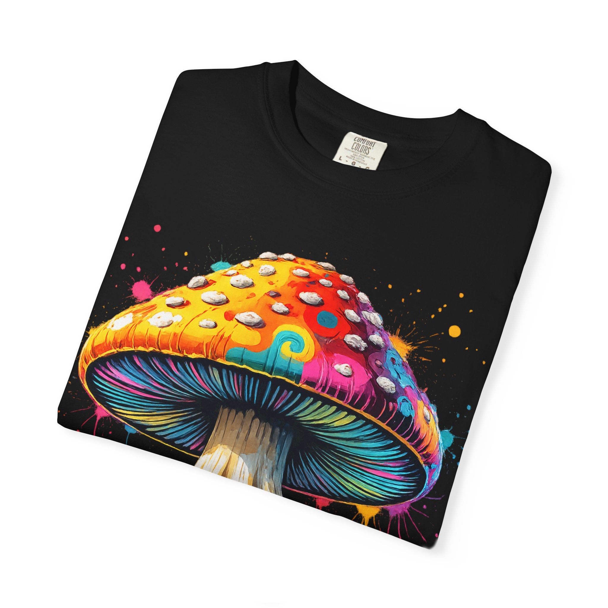 Lake Oswego Mushroom T-Shirt — Vintage Nature & Psychedelic Fungi Design