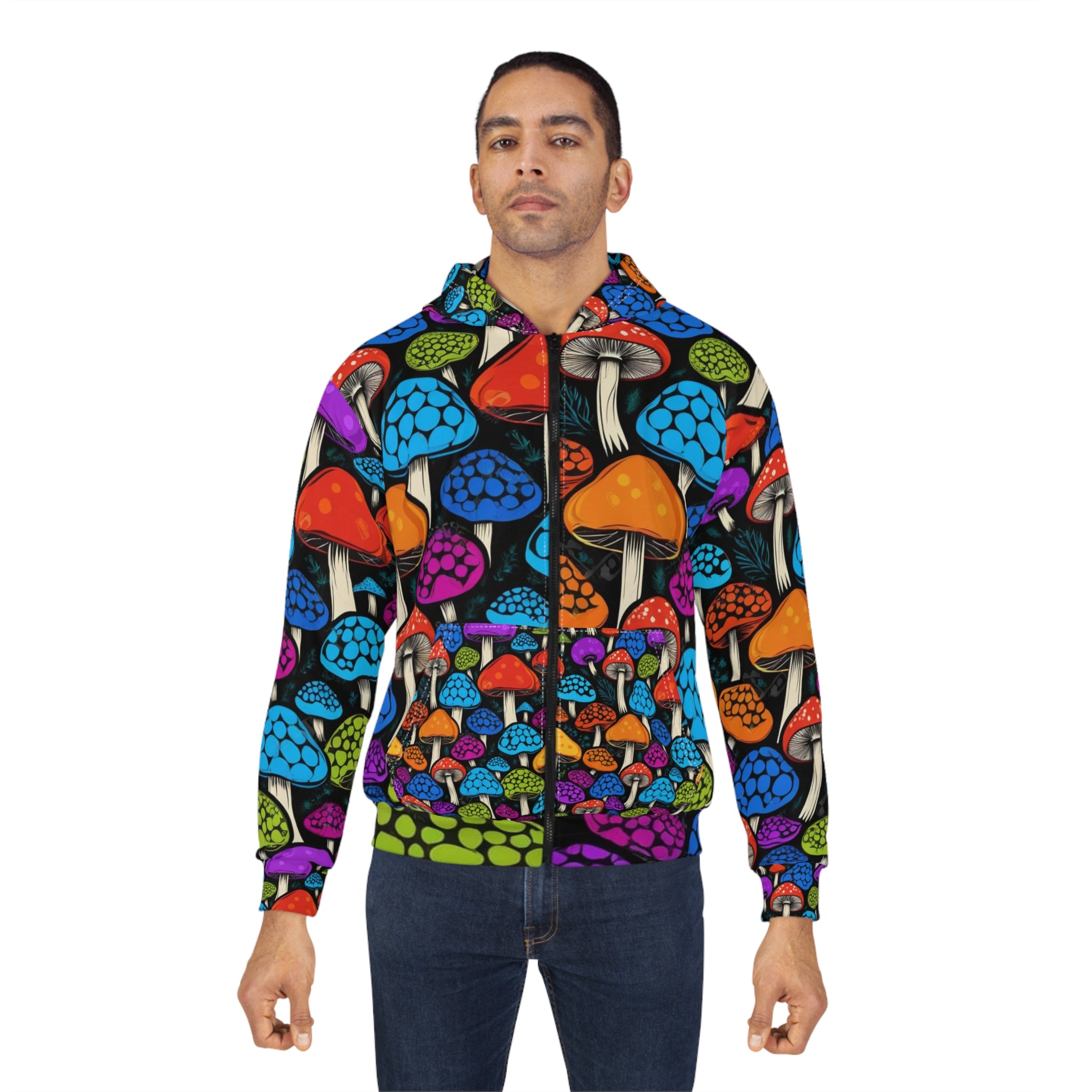 Spore Pop Zip Hoodie Unisex Zip Hoodie