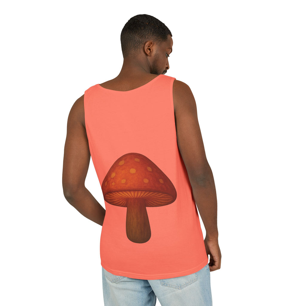 Portland Mushroom Tank Top — Vintage Forest Travel Graphic
