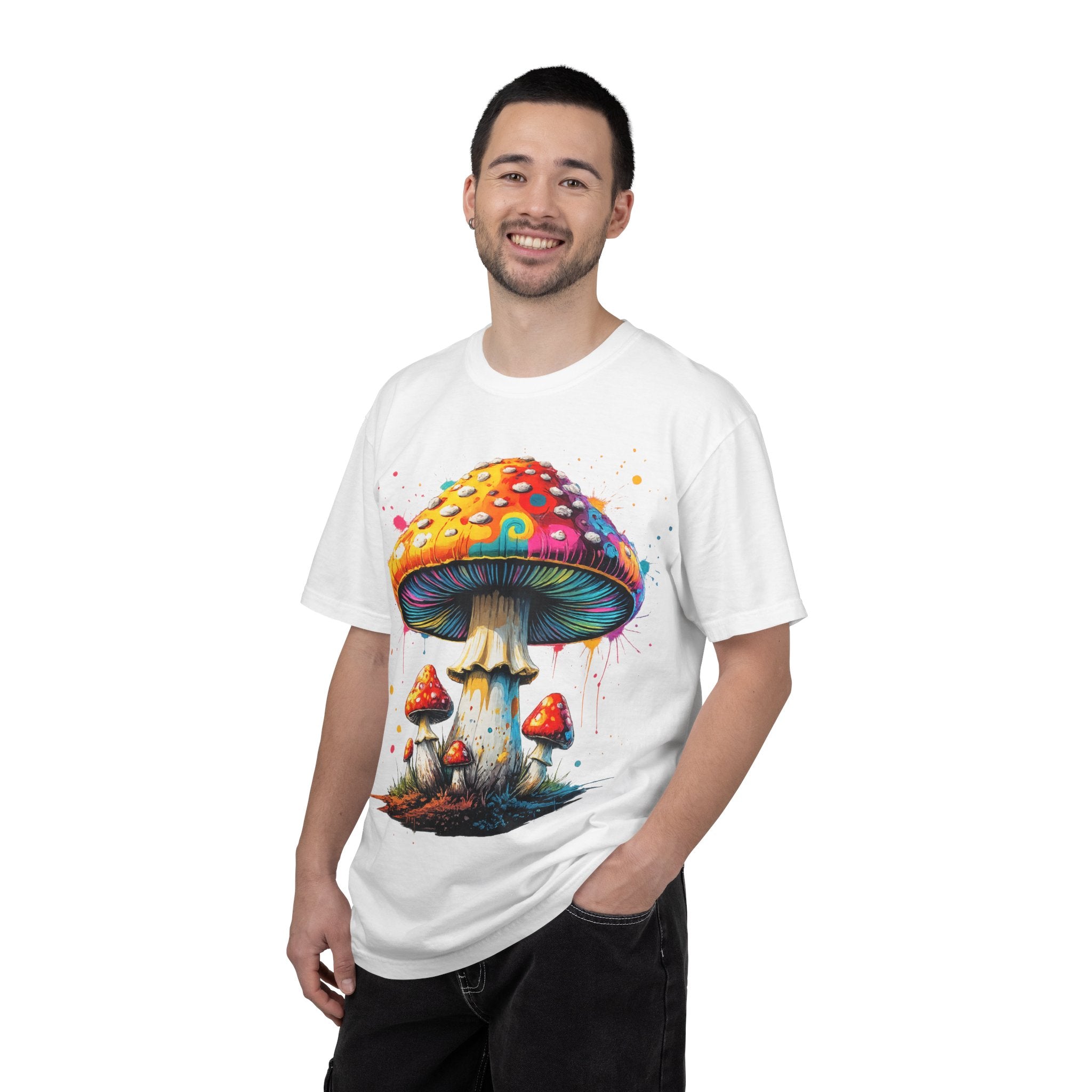 Lake Oswego Mushroom T-Shirt — Vintage Nature & Psychedelic Fungi Design