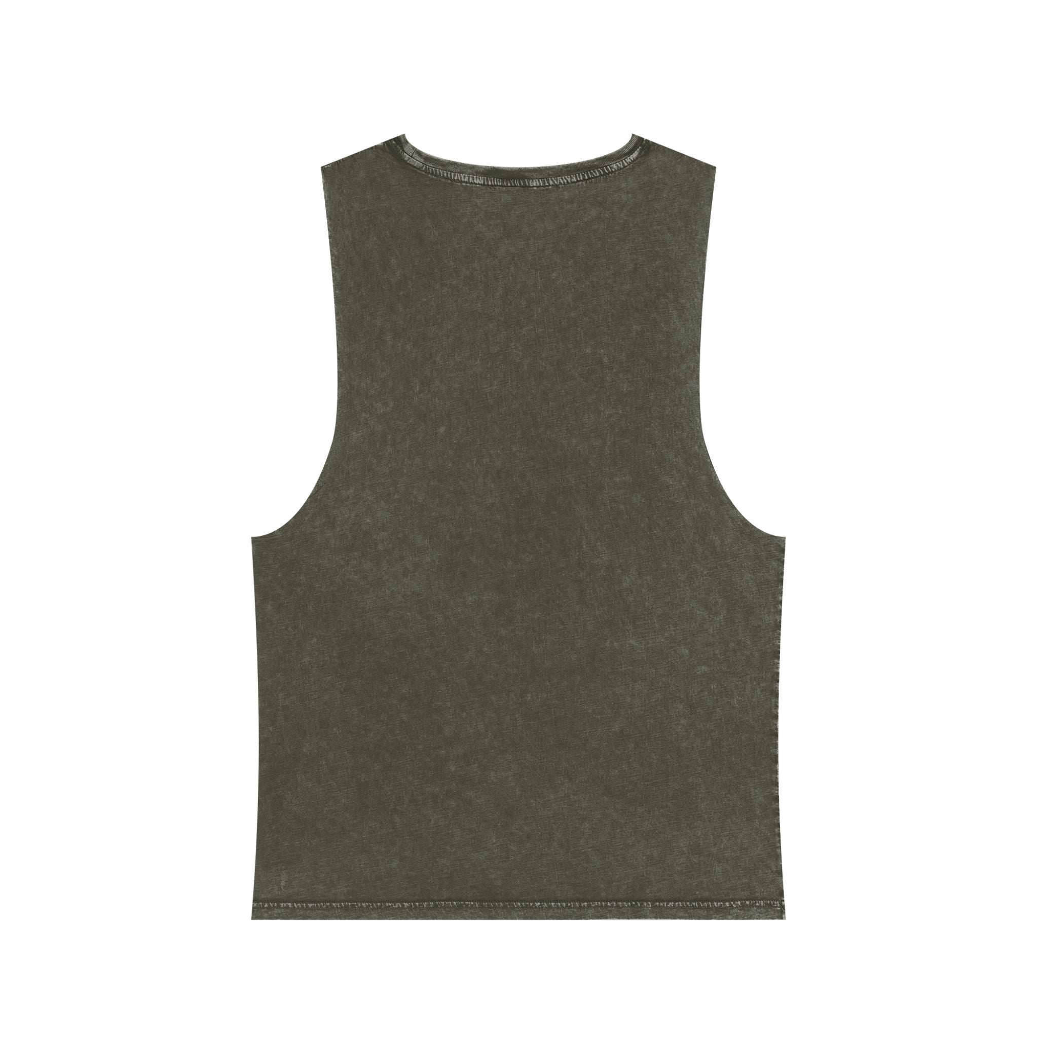 City: Portland Tank Top: Mushroom Graphic Tank — Stonewash Vintage Nature Tank Top