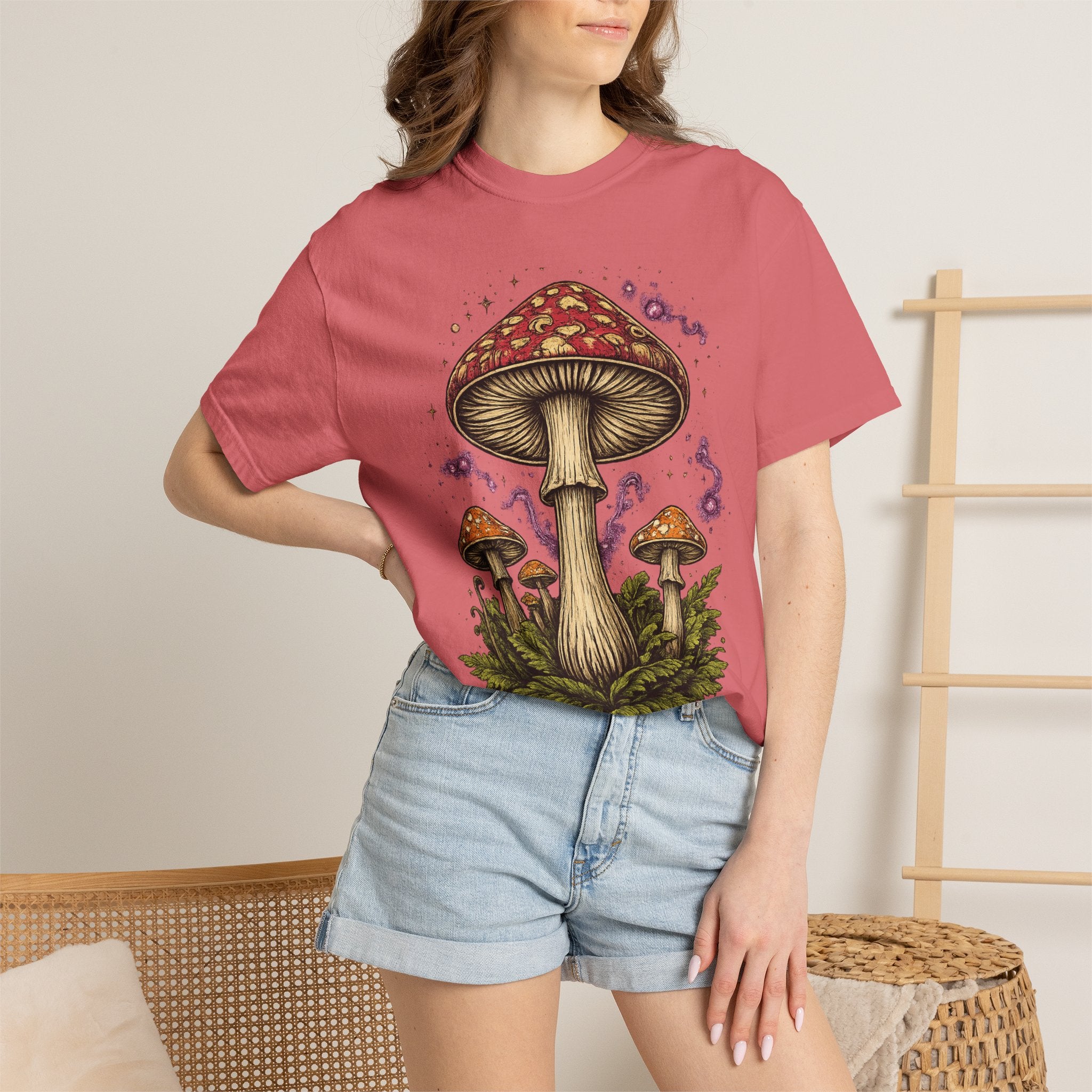 Mushroom Graphic T-Shirt