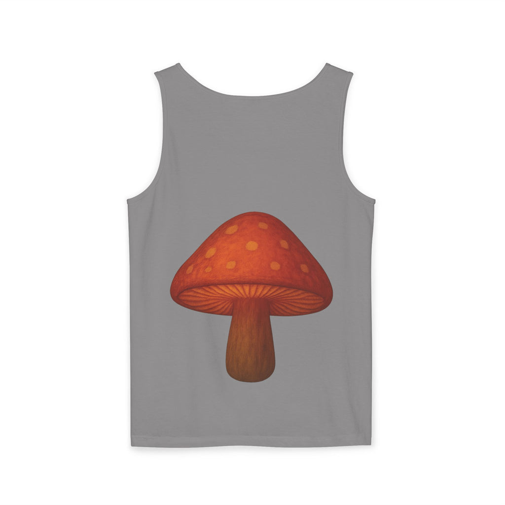 Portland Mushroom Tank Top — Vintage Forest Travel Graphic