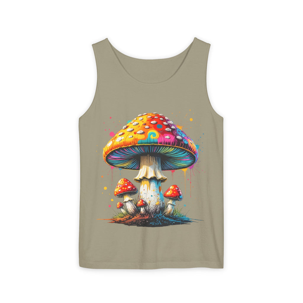 Mushroom Tank Top — Psychedelic & Portland Forest Graphic Tank