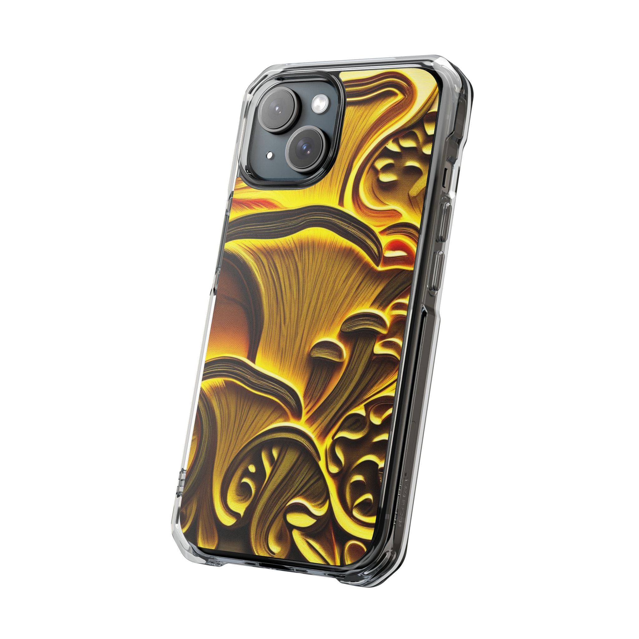 📱Golden Fungi Phone Case – Forest Glow Edition🍄✨📱
