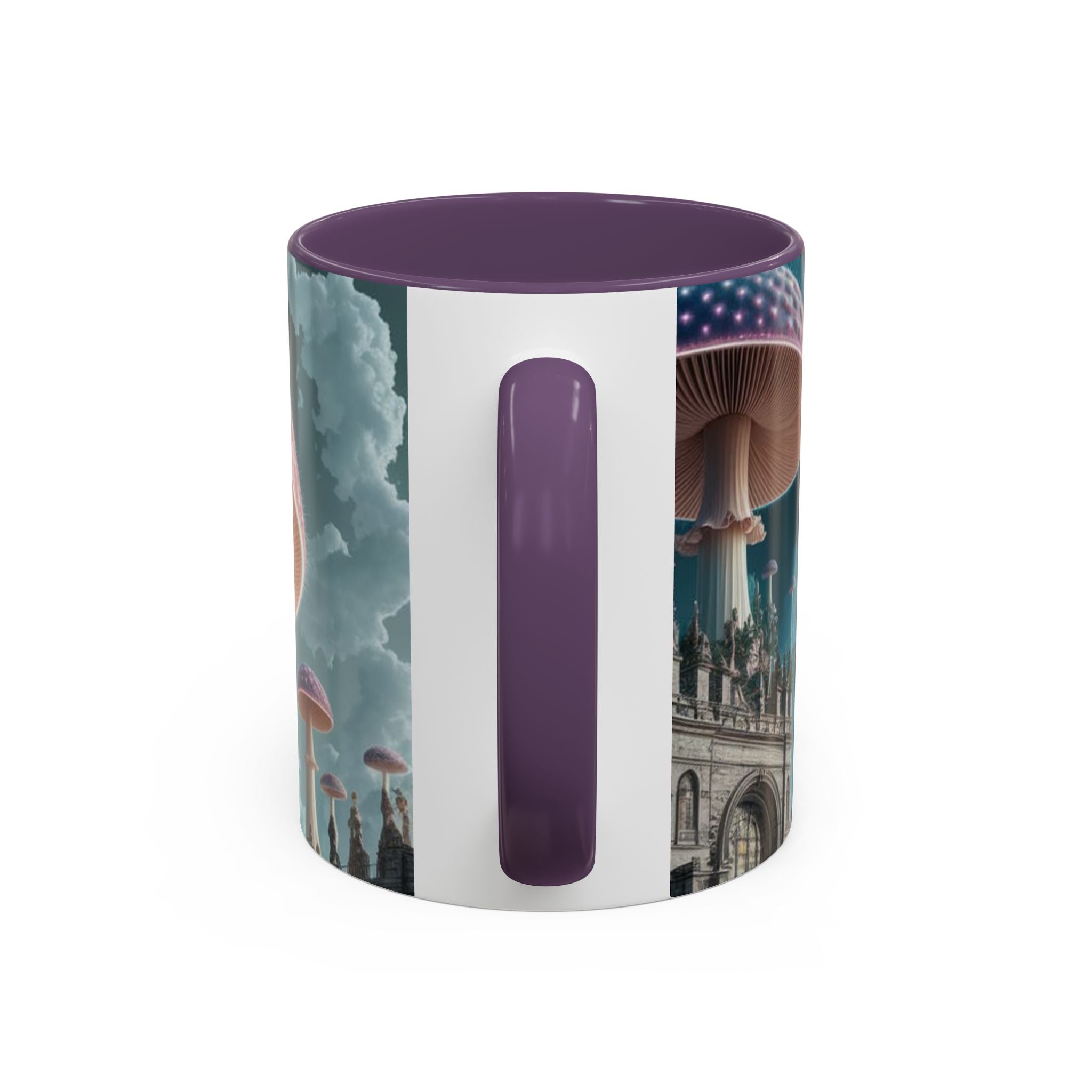 Mug: Mystical Glow Mushroom Coffee Mug — Psychedelic Fantasy Accent Mug