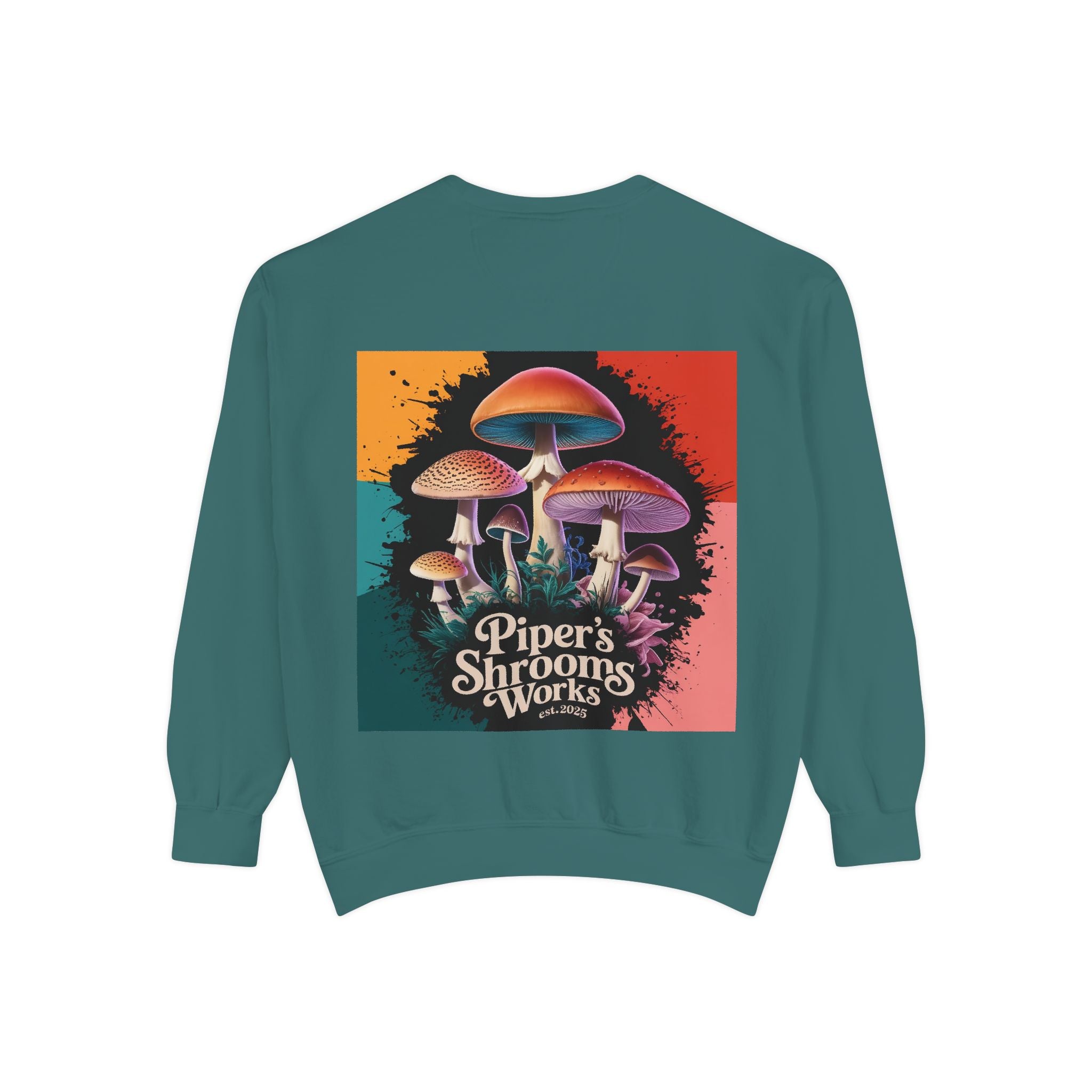 🦁 Lionheart & Shrooms Sweatshirt – Wear the Wild Within 🍄
