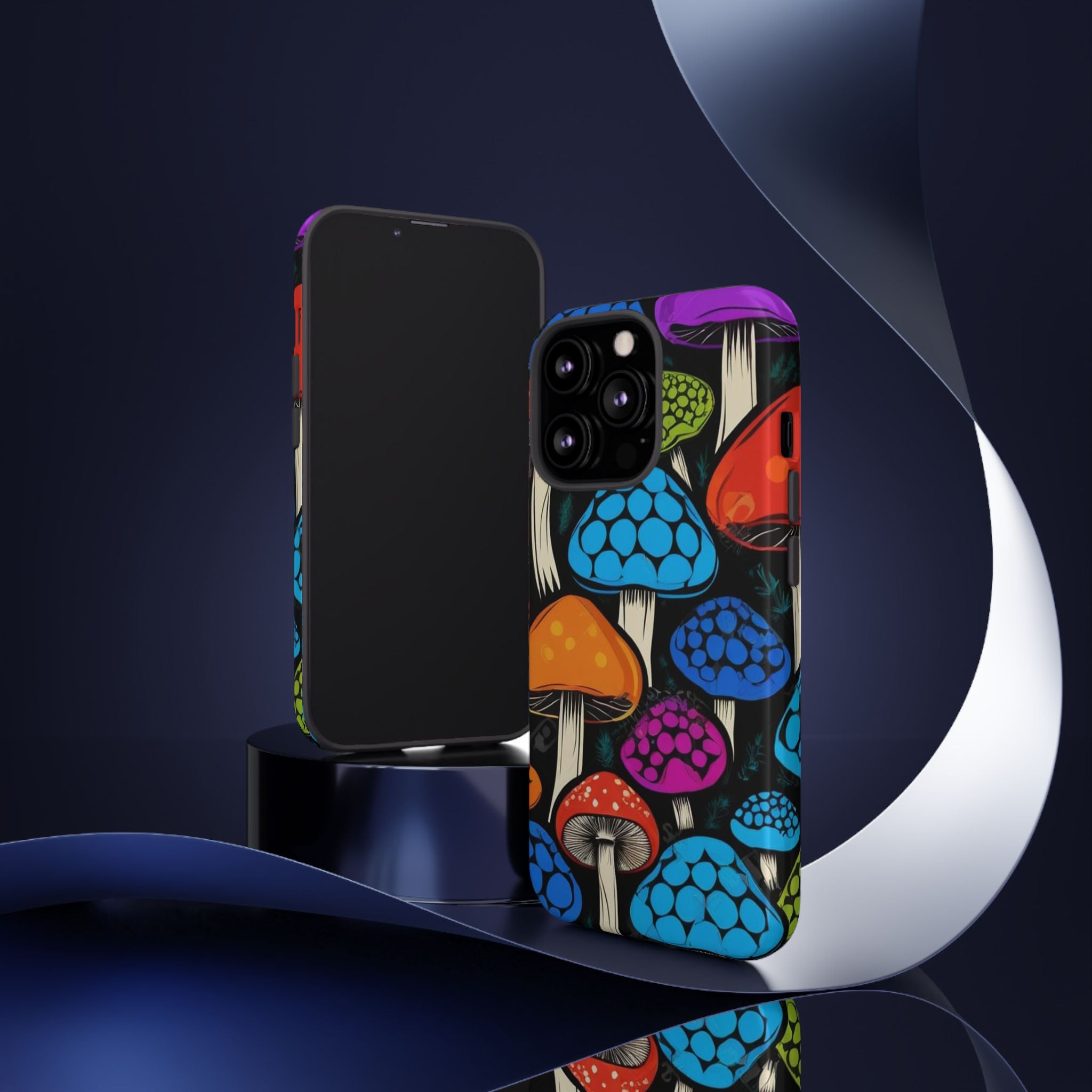 🍄 Shroom Pop iPhone Case – Protect Your Phone in Psychedelic Style 🌈📱
