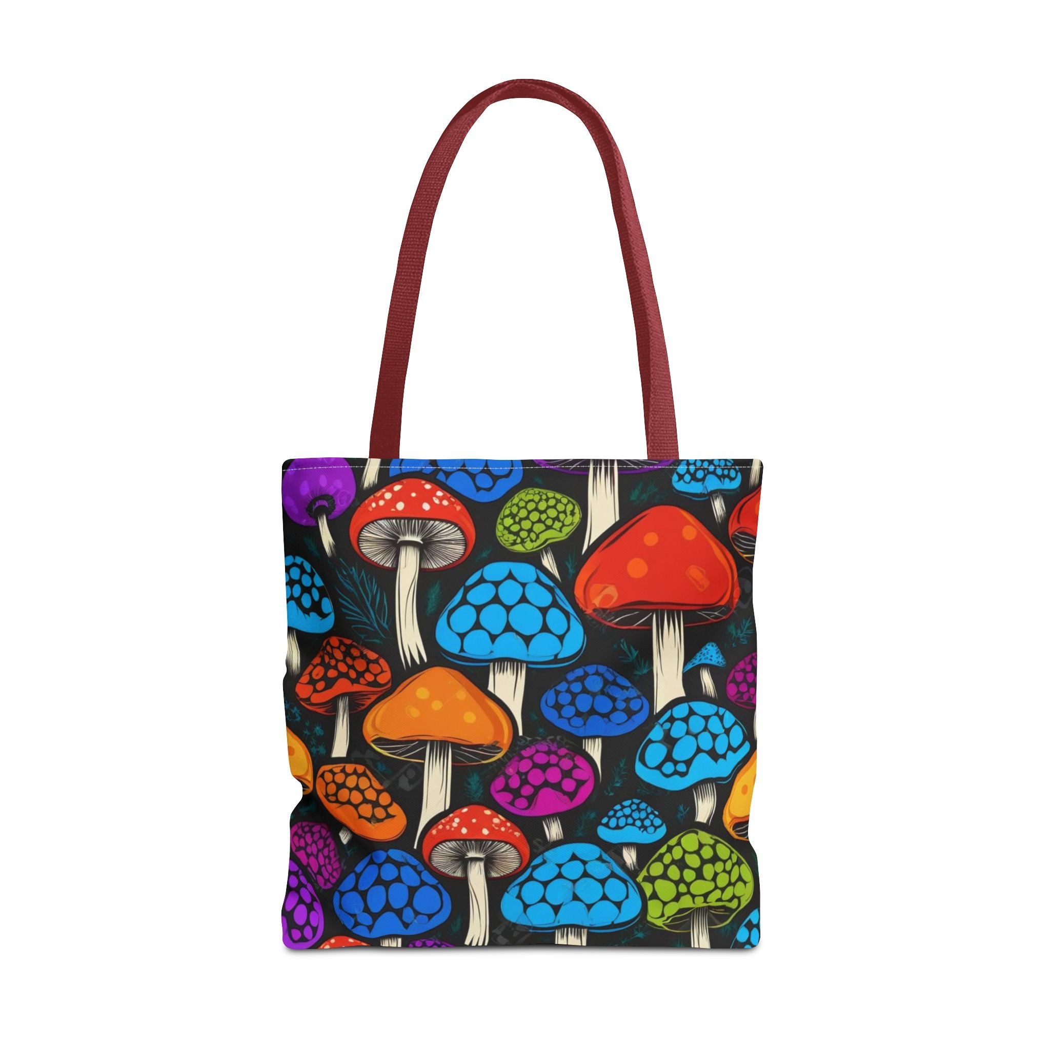🌈 Color Pop Mushroom Tote – Carry Bold, Live Bright 🍄👜