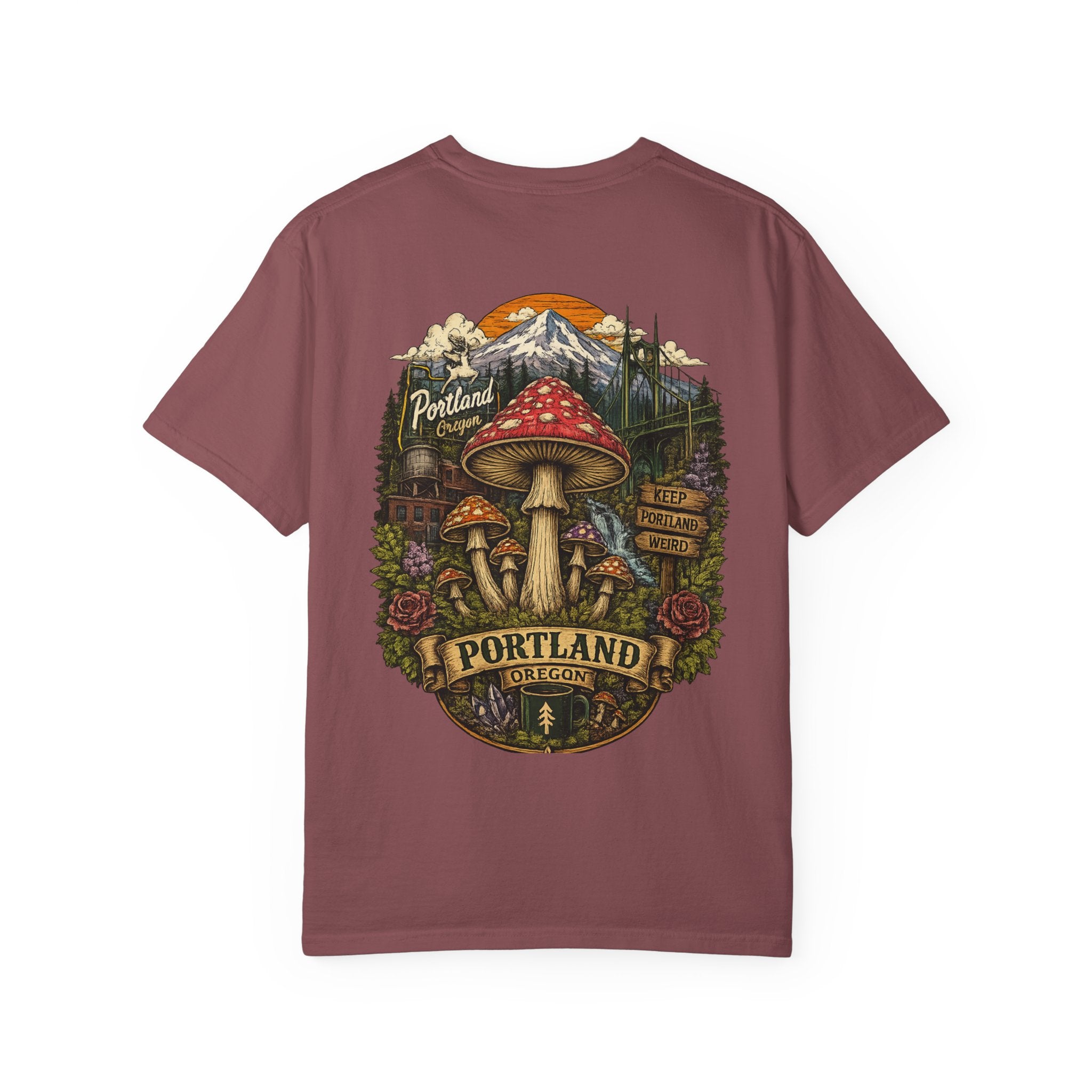 Mushroom Graphic T-Shirt