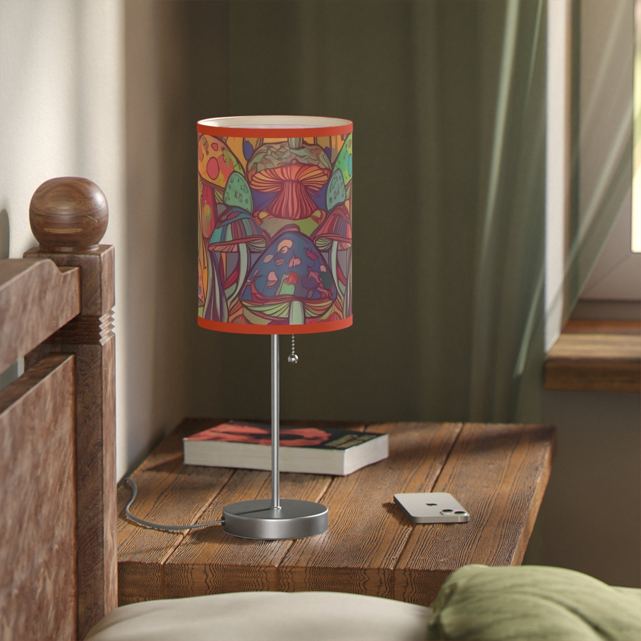 🍄🌈✨Enchanted Shroom Lamp – Mystical Glow for Your Space🍄✨💡