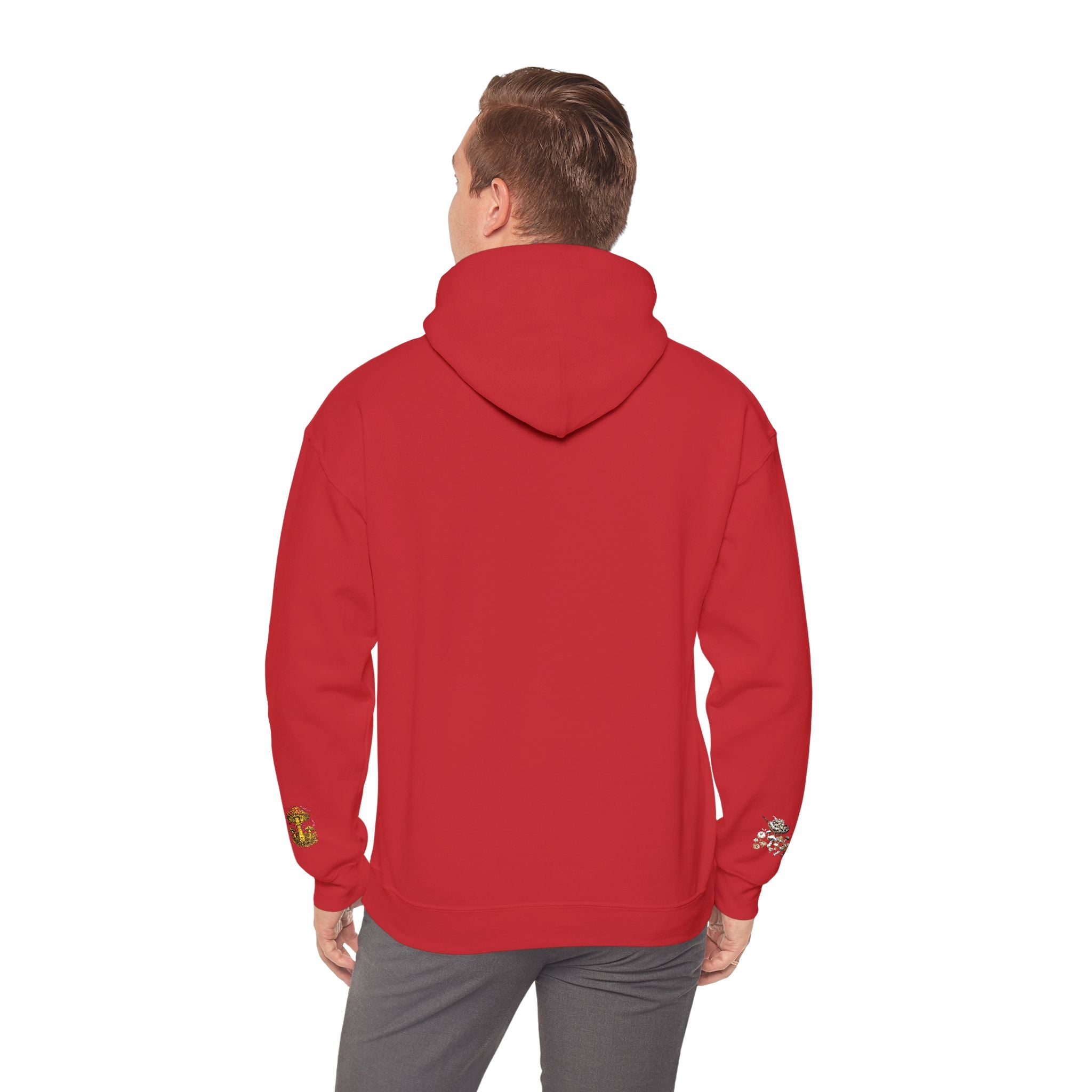 Mushroom Grove Hoodie – Whimsical Autumn Forest Mushroom Sweatshirt