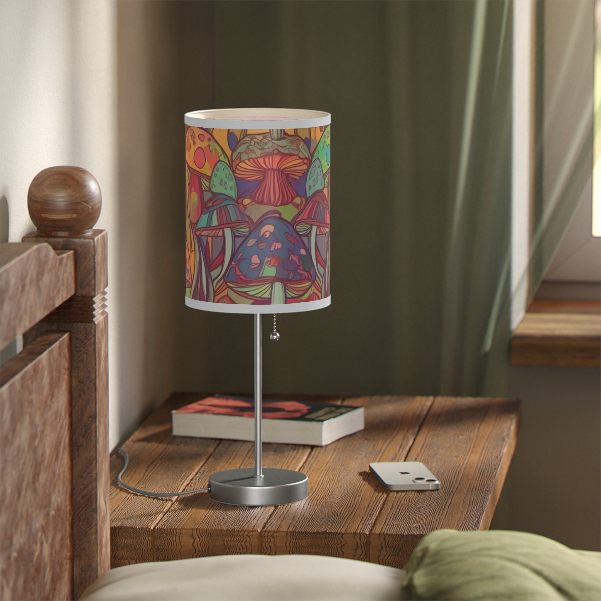 🍄🌈✨Enchanted Shroom Lamp – Mystical Glow for Your Space🍄✨💡