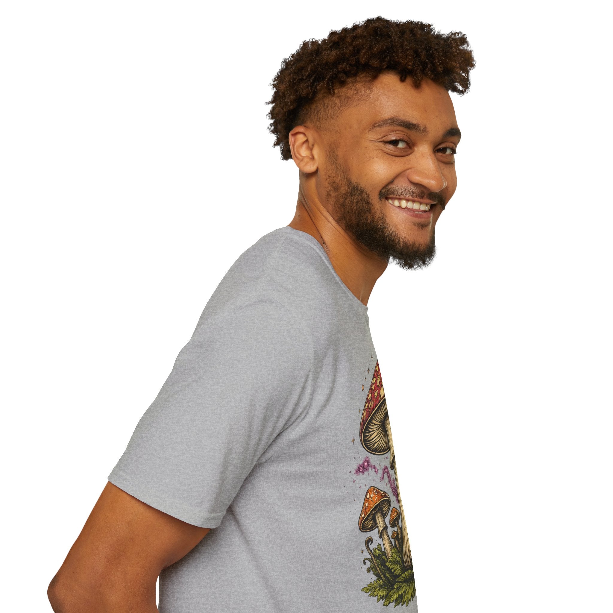Mushroom Magic T-Shirt — Vintage Red Toadstool Illustration