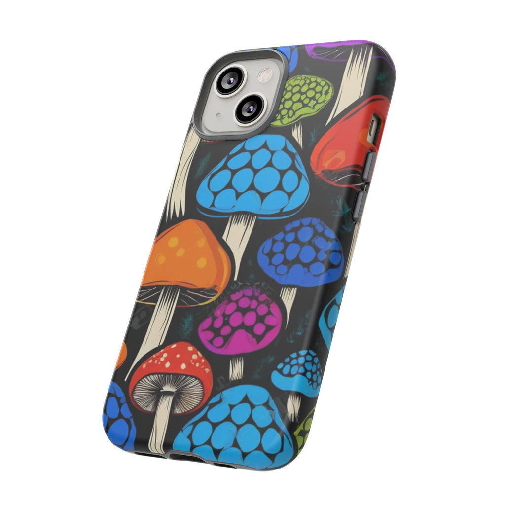 🍄 Shroom Pop iPhone Case – Protect Your Phone in Psychedelic Style 🌈📱