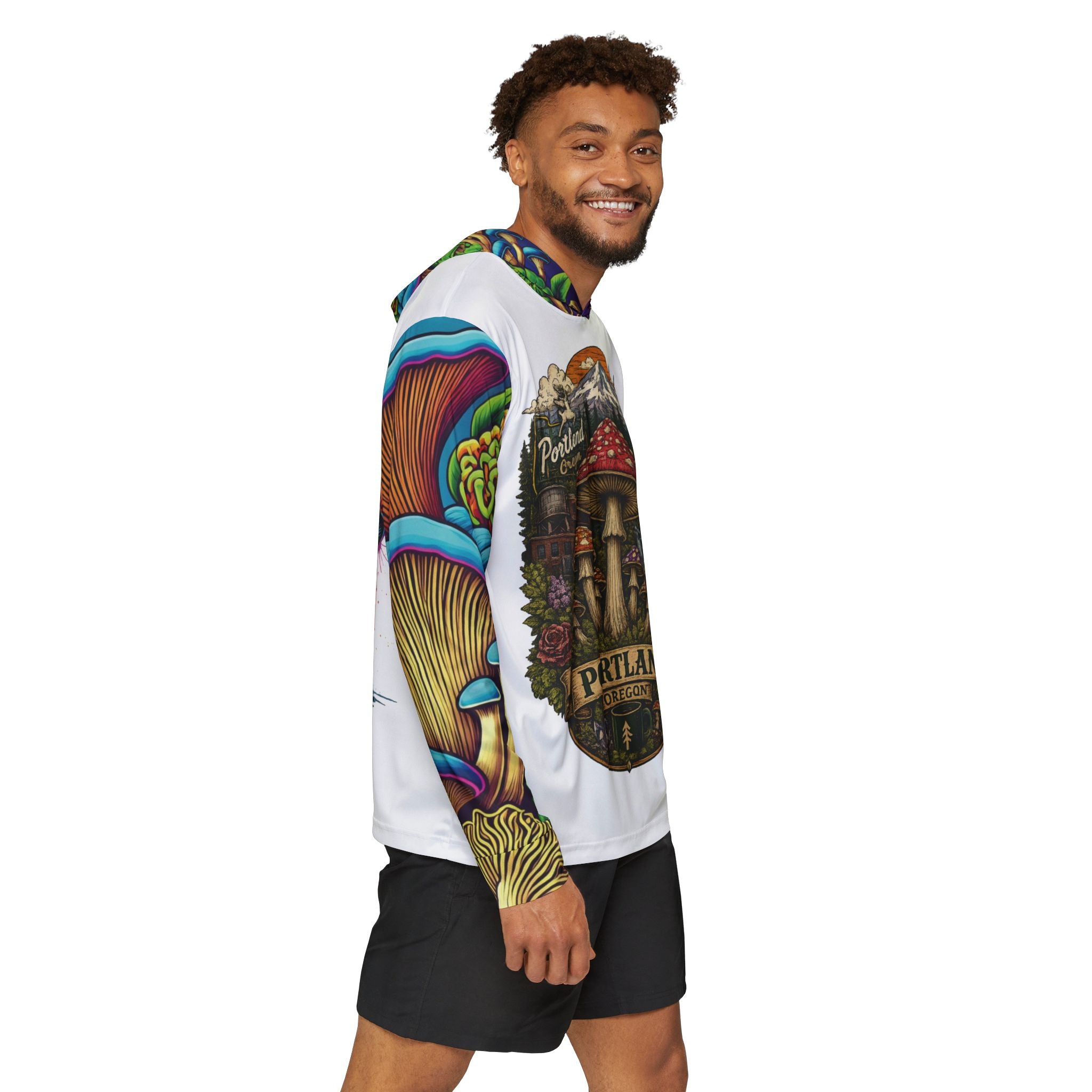 Mushroom Hoodie — Portland Psychedelic Outdoor Graphic Pullover