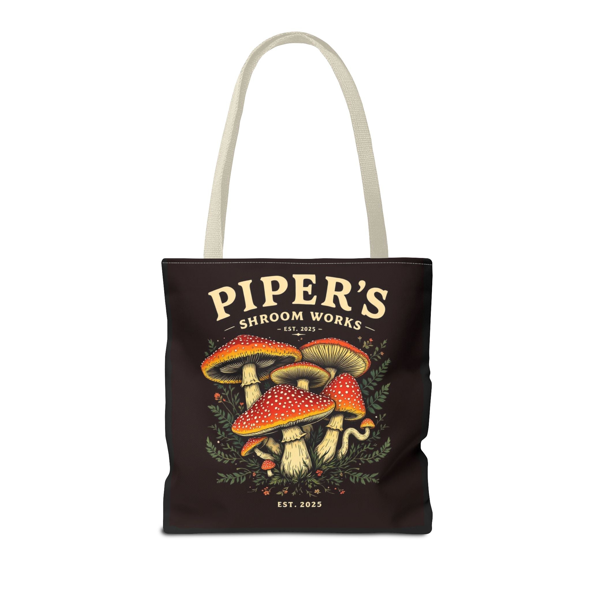 🍄 Piper’s Shroom Works Tote – Where Style Meets the Wild 🌿