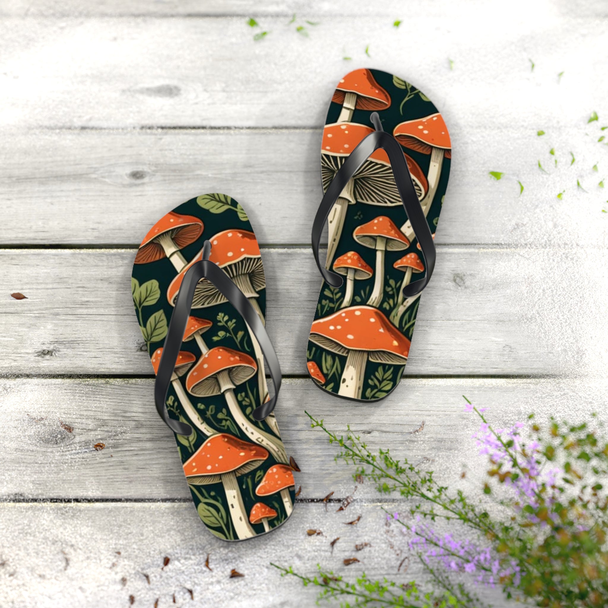 🩴 Shroom & Roam Flip-Flops 🍄