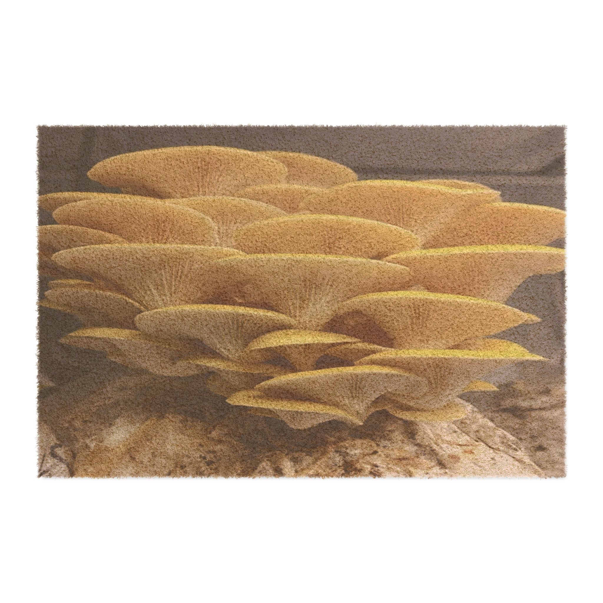 🍄 Golden Canopy Mushroom Door Mat 🍄