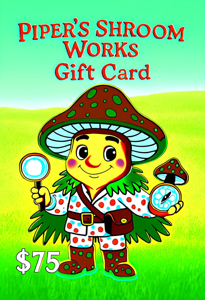 🌿💚Piper's Shroom Works $ 25.00 Gift Card 🍄✨