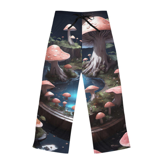 🌿 Mushroom Grove Dreamscape Pants – Step Into Your Fantasy World