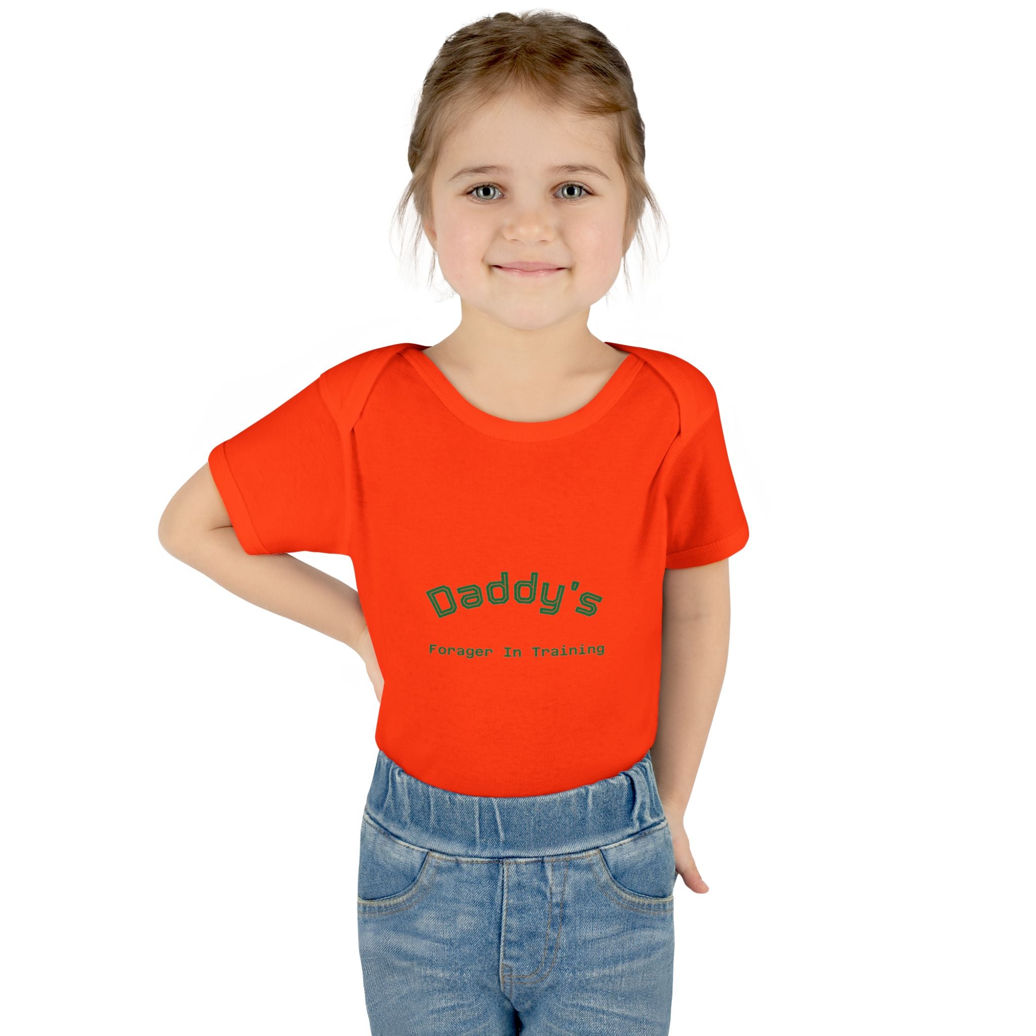 🍄👶 “Forest Friends” Baby Bodysuit One Piece