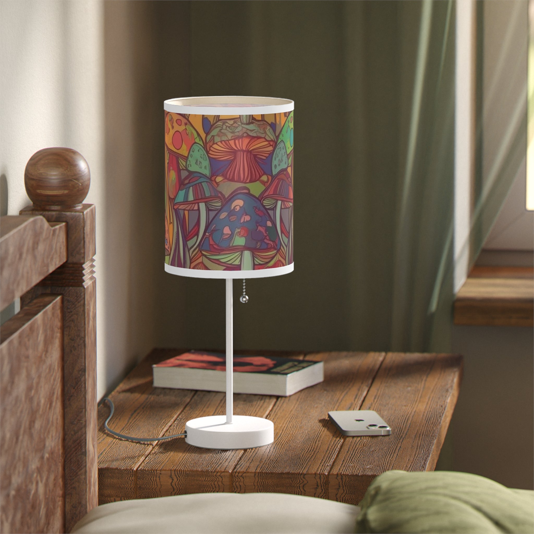🍄🌈✨Enchanted Shroom Lamp – Mystical Glow for Your Space🍄✨💡