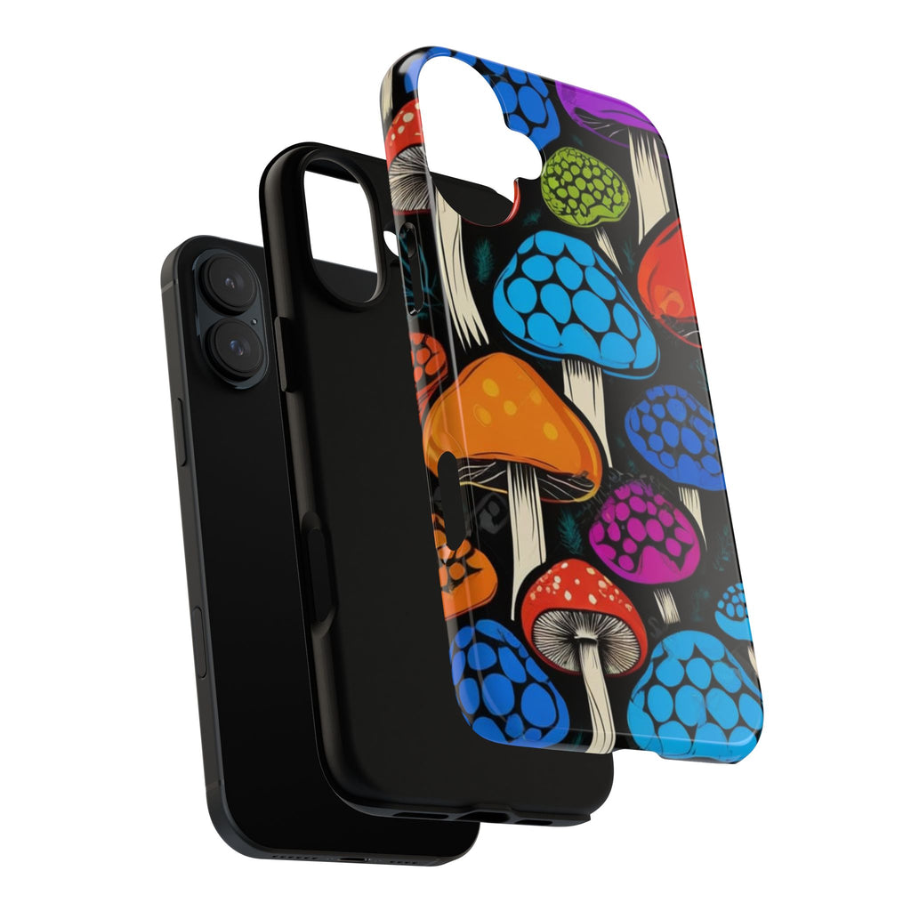 🍄 Shroom Pop iPhone Case – Protect Your Phone in Psychedelic Style 🌈📱